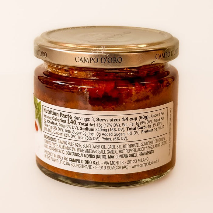 Campo D'Oro Trapanese Pesto - Etto Pasta