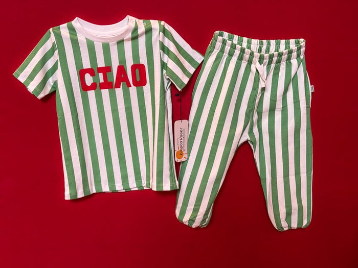 Childs "Ciao" Toddler Short set - Etto Pasta