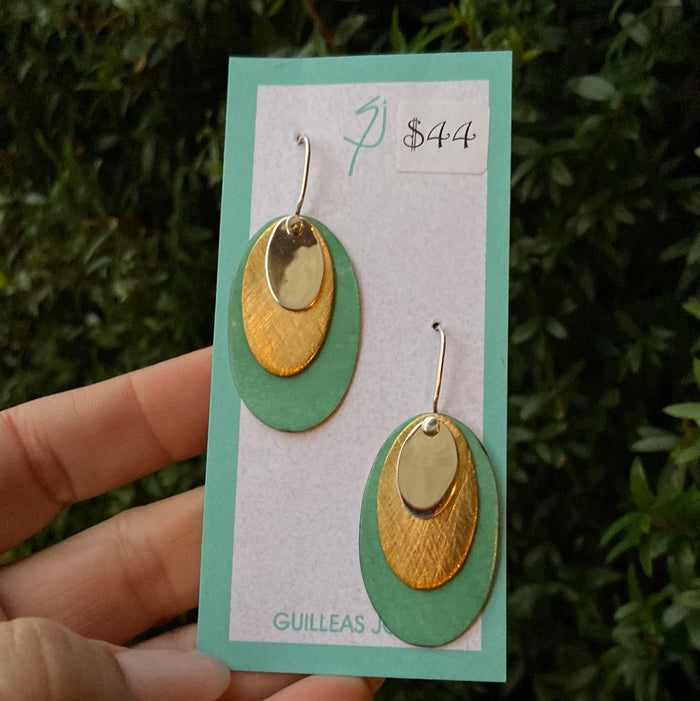 Circle Dangle Earrings