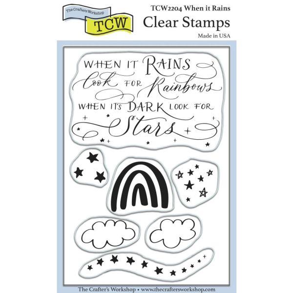 Clear Stamps - When it Rains