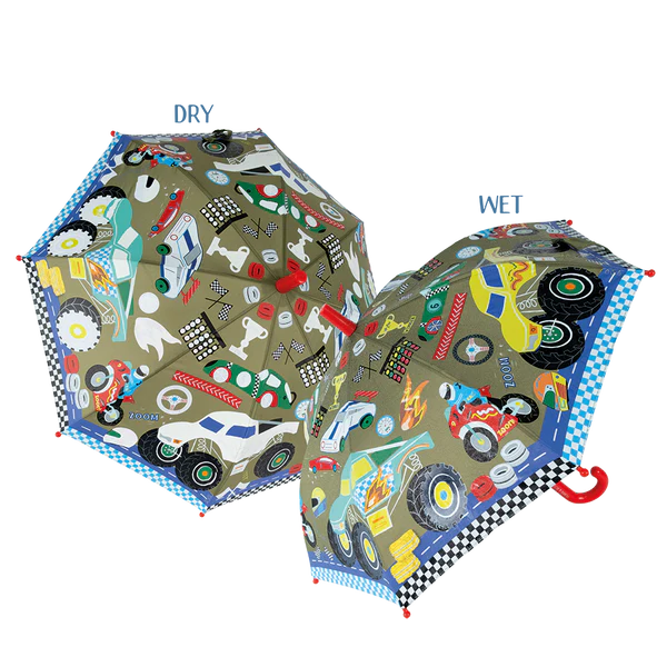 Color Changing Umbrella – Cars – Floss & Rock
