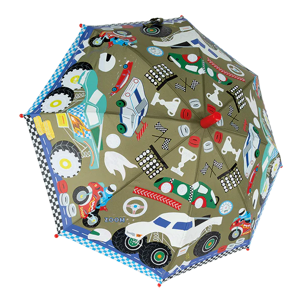 Color Changing Umbrella – Cars – Floss & Rock