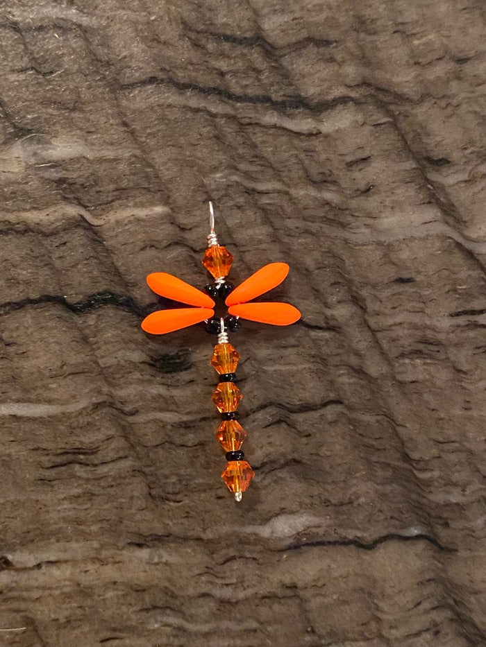 Comes with a 24" extender chain!! DragonFly Swarovski Crystal Czech Glass by Kendra Collings Santa Cruz