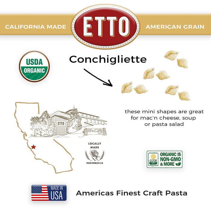 CONCHIGLIETTE - Etto Pasta