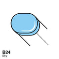 Copic Sketch Marker - B24 - Sky