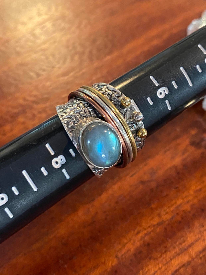 Copy of Size 6.5-7 Labradorite Ring