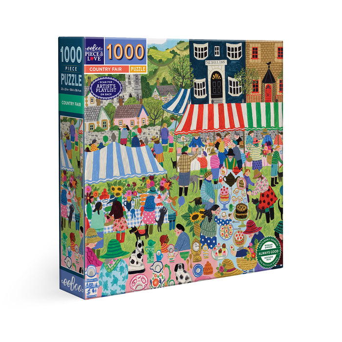 Country Fair 1000 brikker puslespil fra eeBoo