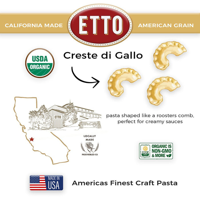 CRESTE DI GALLO - Etto Pasta