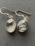 Cruella Earrings ~ Tourmaline in Quartz