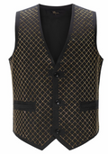 Crystal Charm BLACK/GOLD - Dudes Boutique