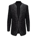 Culture Couture Embellished Blazer – Red Carpet Edition BLACK/SILVER - Dudes Boutique