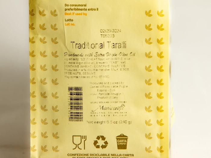 Danieli Taralli - Etto Pasta