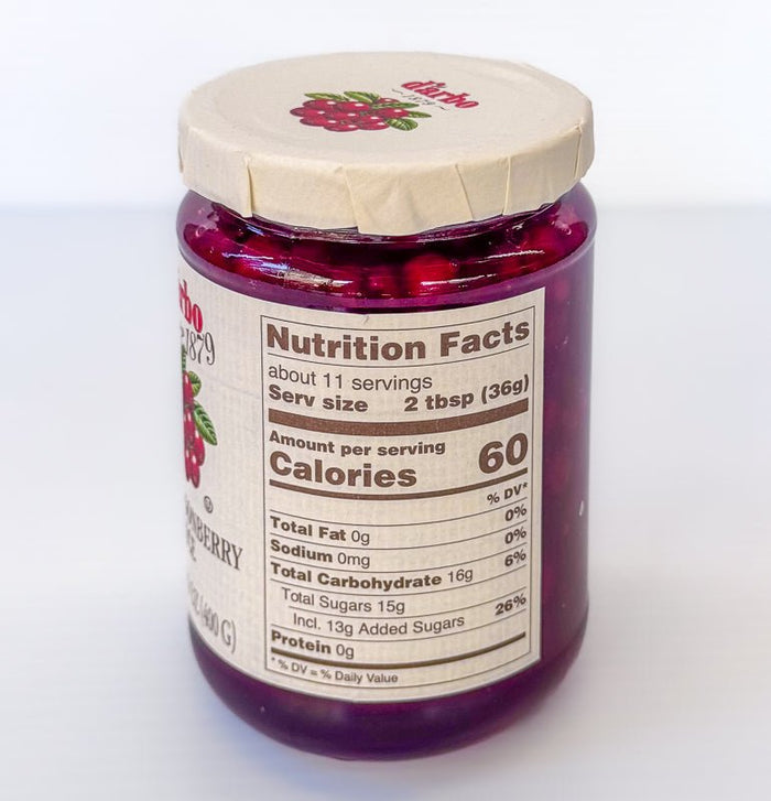 D'Arbo Wild Lingonberry Sauce - Etto Pasta