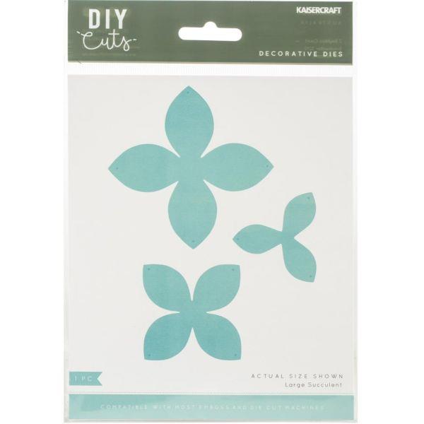 Decorative Die - Large Succulent