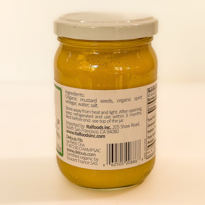 DeLouis Organic Dijon Mustard - Etto Pasta