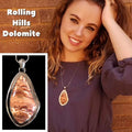 Desert Storm - Rolling Hills Dolomite - 925 Sterling Silver - Custom