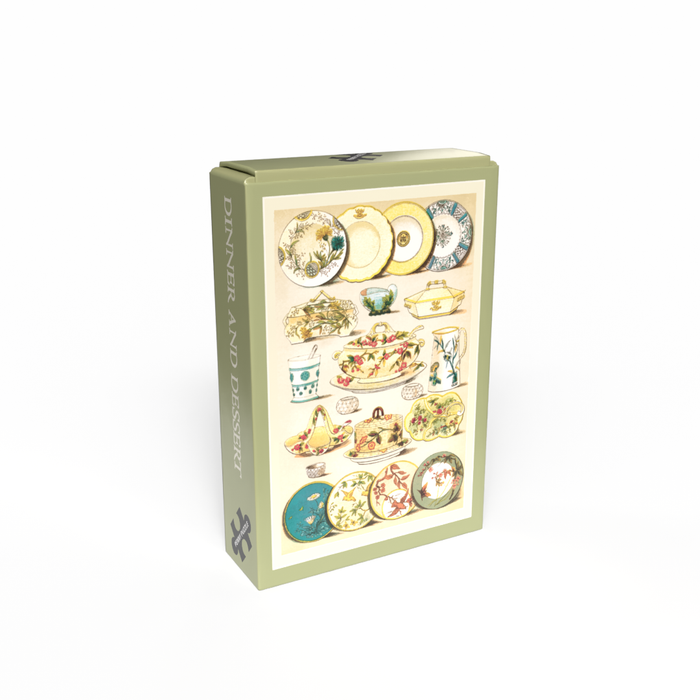 Dinner and Dessert minipuslespil med 99 brikker fra Penny Puzzle