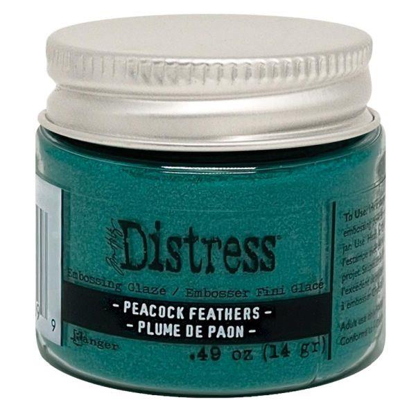 Distress Embossing Glaze - Peacock Feathers