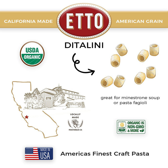 DITALINI - Etto Pasta