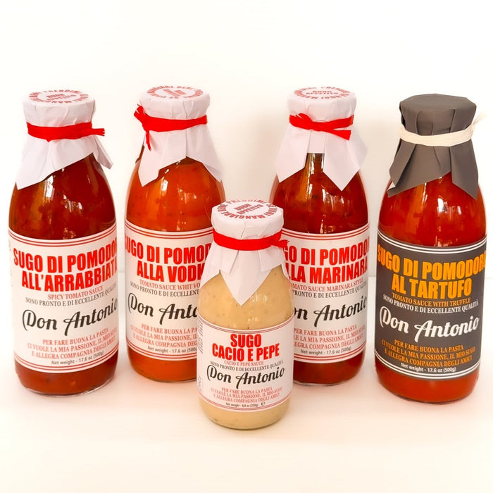 Don Antonio Premium Italian Pasta Sauces - Etto Pasta