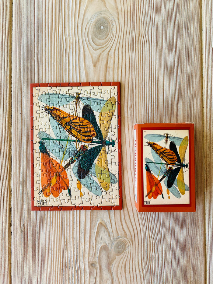 DRAGON FLIES minipuslespil 99 brikker fra Penny Puzzle