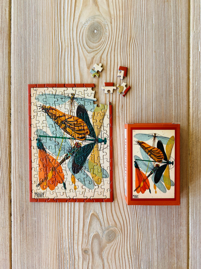 DRAGON FLIES minipuslespil 99 brikker fra Penny Puzzle