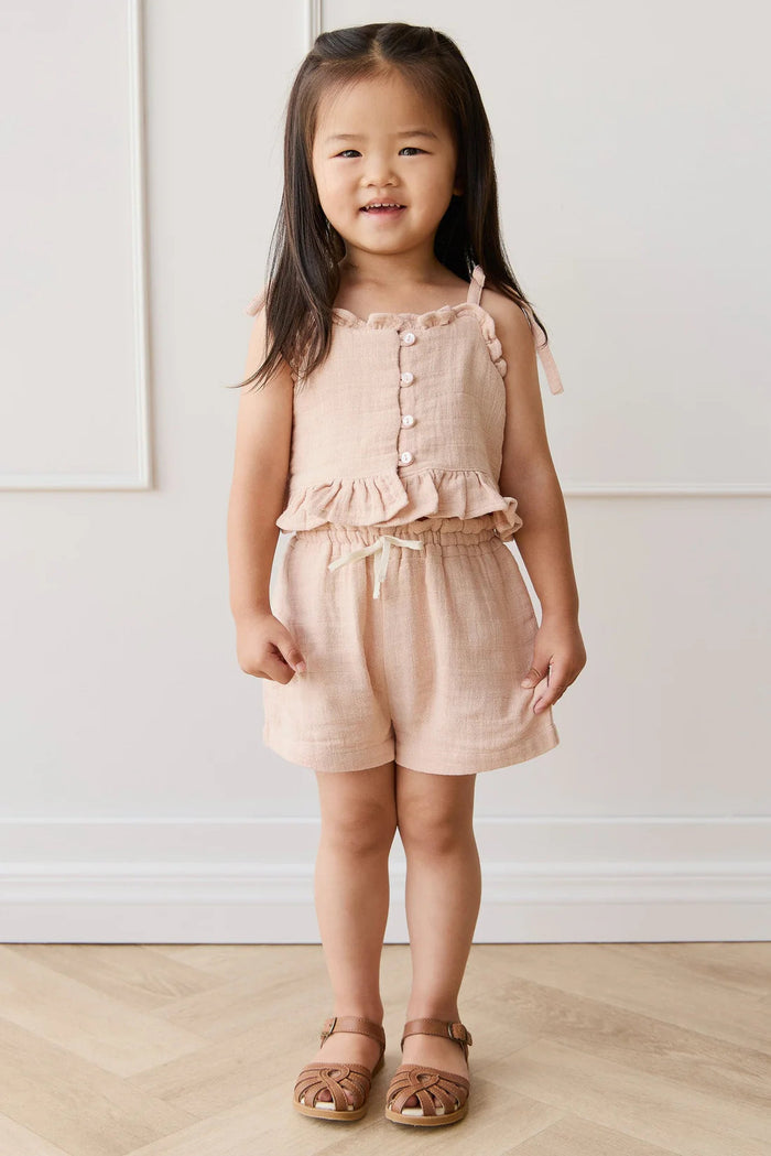 Elodie Short Chalky Pink – Jamie Kay