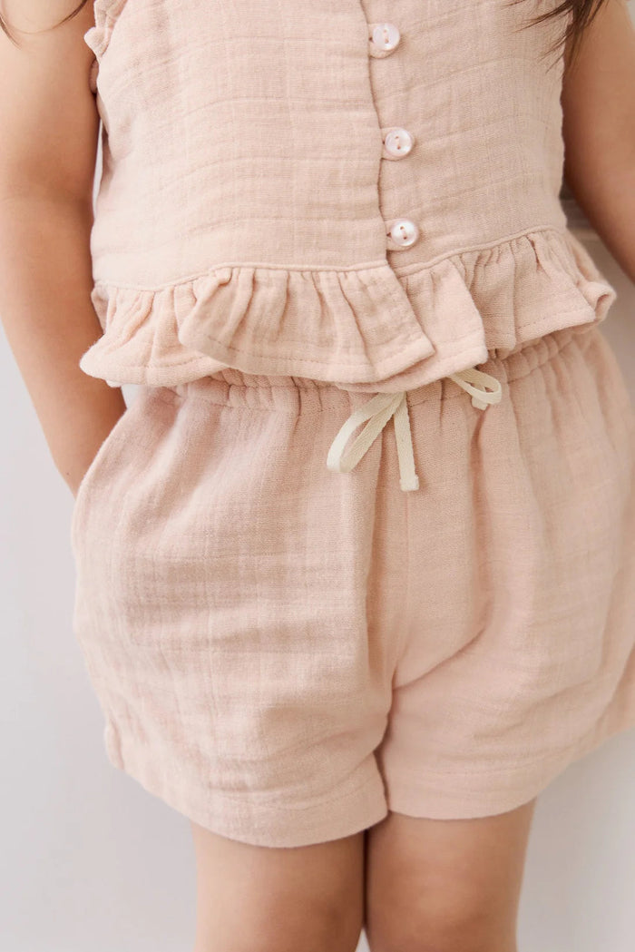 Elodie Short Chalky Pink – Jamie Kay