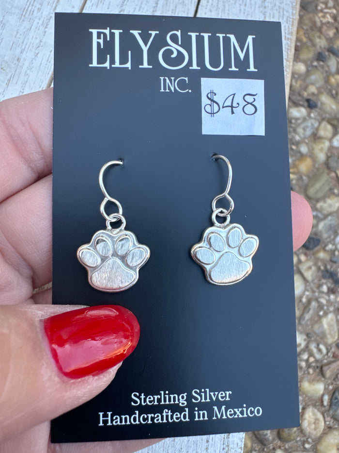 Elysium Dog Print Earrings
