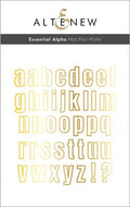 Essentail Alpha Hot Foil Plates