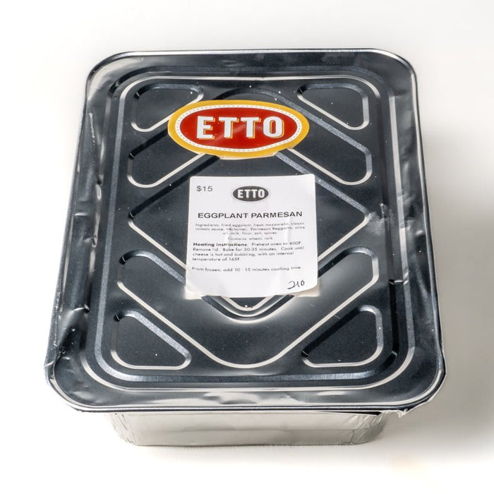 Eggplant Parmesan - Etto Pasta