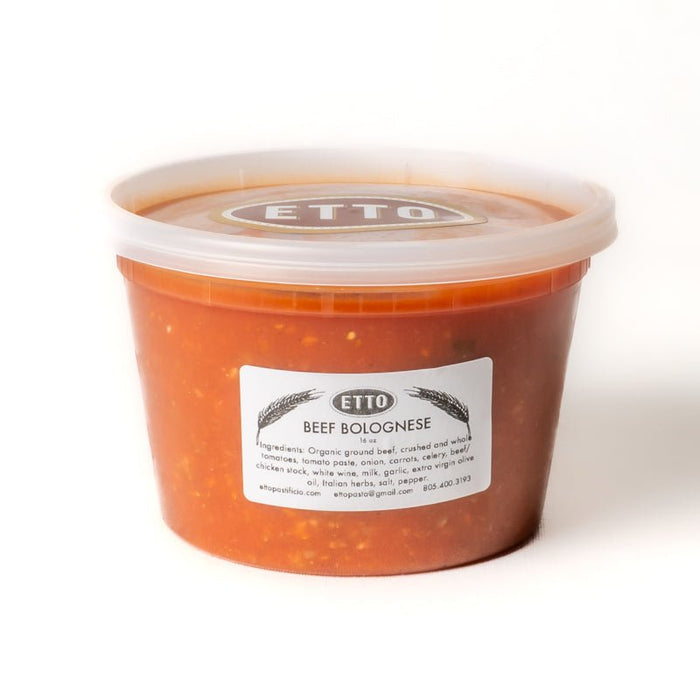 Etto House Made Pasta Sauce - Etto Pasta