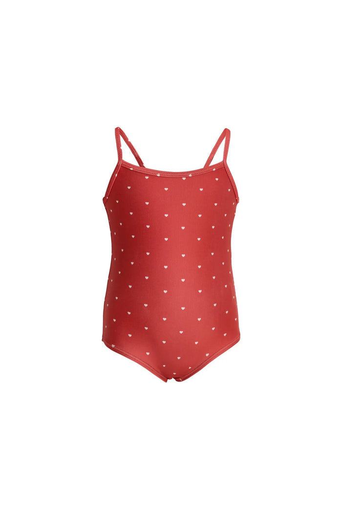 Evie Swimsuit – Mon Amour Red – Jamie Kay