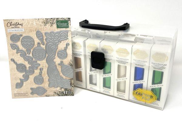 Exclusive Crafters Home Foil Bundle, with Christmas Bauble Hot Foil Plate & Die Set