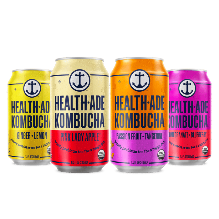Fab Four Variety Pack in Cans Kombucha in cans Health-Ade