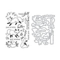 Fall Fox Stamp & Die Bundle