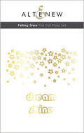 Falling Stars - Hot Foil Plate