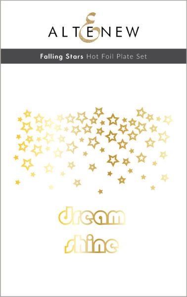 Falling Stars - Hot Foil Plate