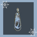 Featured Michael Collings Gold/Silver Wire Wrap Crystal. "The cold never bothered me anyway"