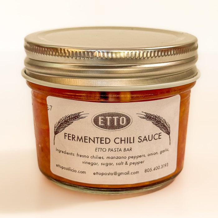 Fermented Chili Sauce - Etto Pasta
