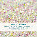Flat Confetti Embellishment Mix - Bitty Charms