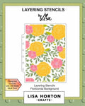 Floribunda Background - Layering Stencils