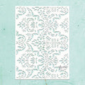 Flower Border - 6x8 Stencil