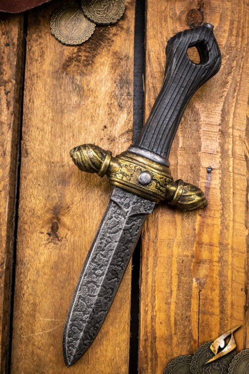 Foam Noble's Throwing Knife - Dark - 22 cm