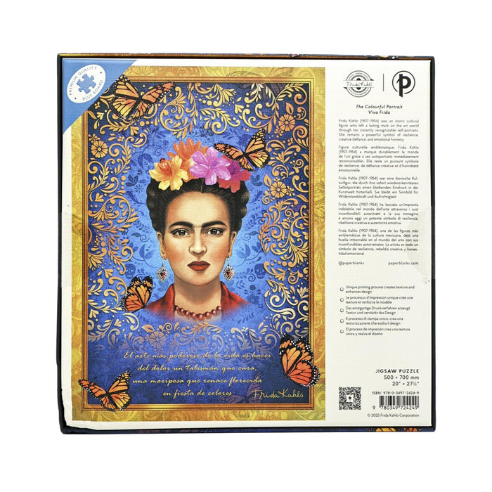 Frida Kahlo puslespil 1000 brikker fra Paperblanks