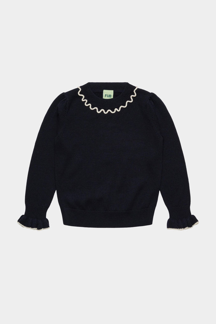 Frill Jumper - Dark Navy – FUB