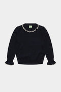 Frill Jumper - Dark Navy – FUB