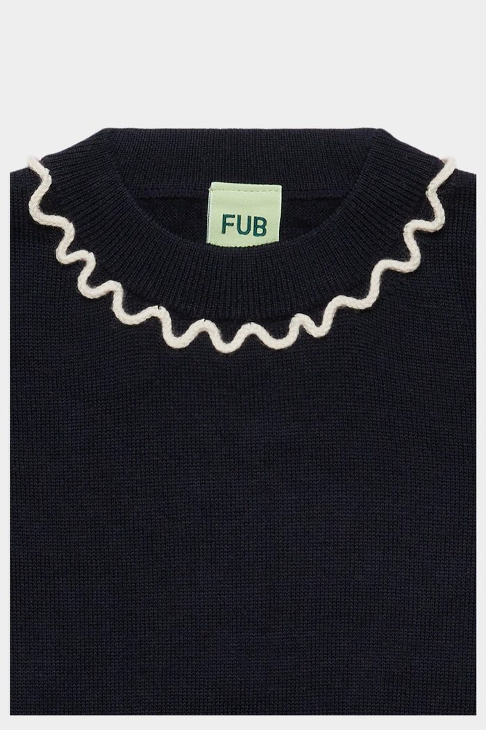 Frill Jumper - Dark Navy – FUB