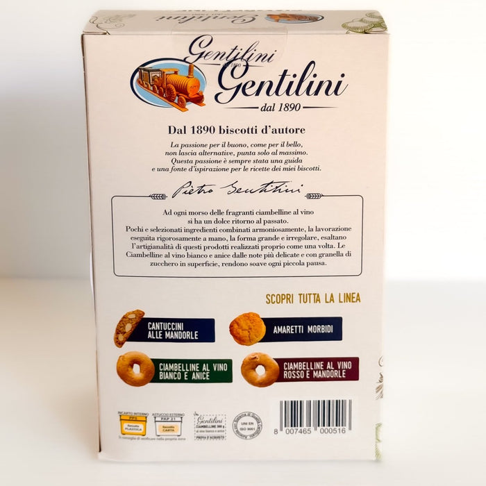 Gentilini Ciambelline al Vino - Etto Pasta