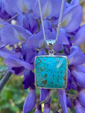 Genuine Kingman Turquoise Pendant